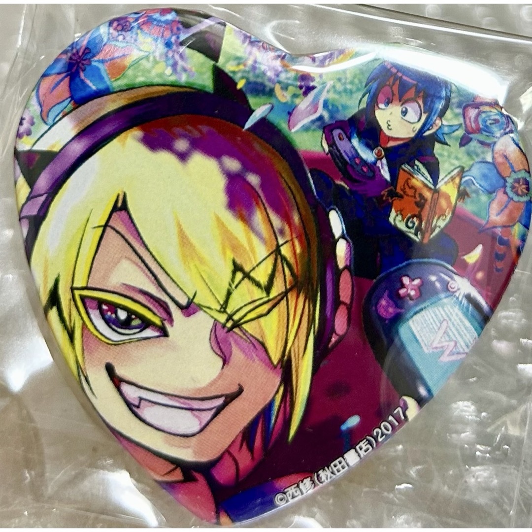 シャックス・リード HANABIYORI マーブル缶バッジ 入間くん 魔入間