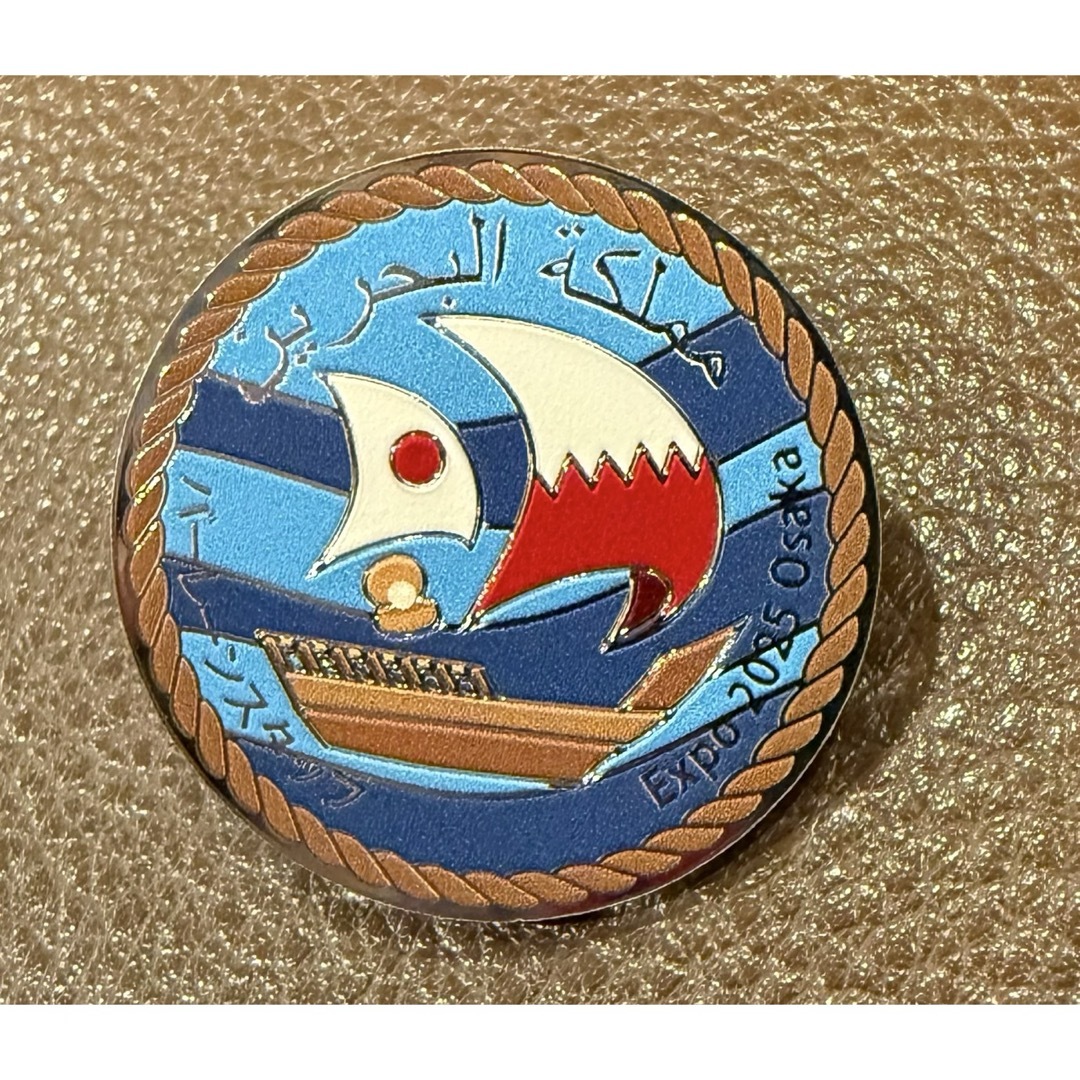 万博 バーレーンパビリオン スタッフピンバッチ 激レア】大阪関西万博