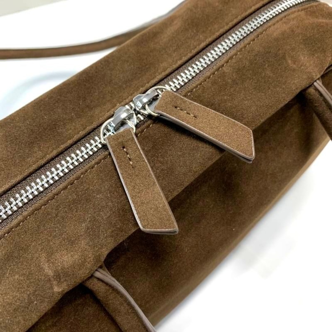 anuke アンヌーク Ecoleather Boston Bag ブラウン