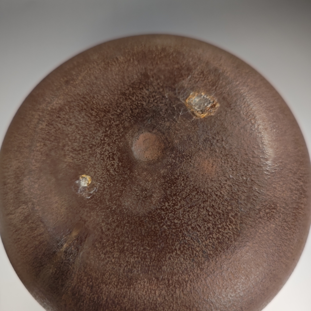 ラ4 茶釜『釜師 佐藤浄清造』『唐松地紋 肩衝釜 共箱』茶道具 鉄