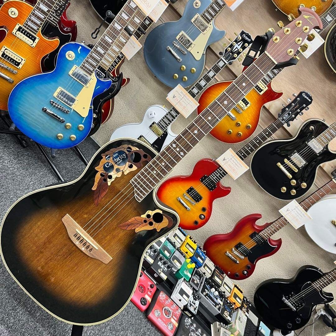 11169】ovation CC257 オベーション エレアコ サンバースト