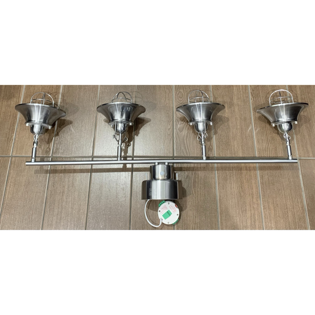 新品 キシマ アンプール 4灯 シーリング ライト アンティーク調