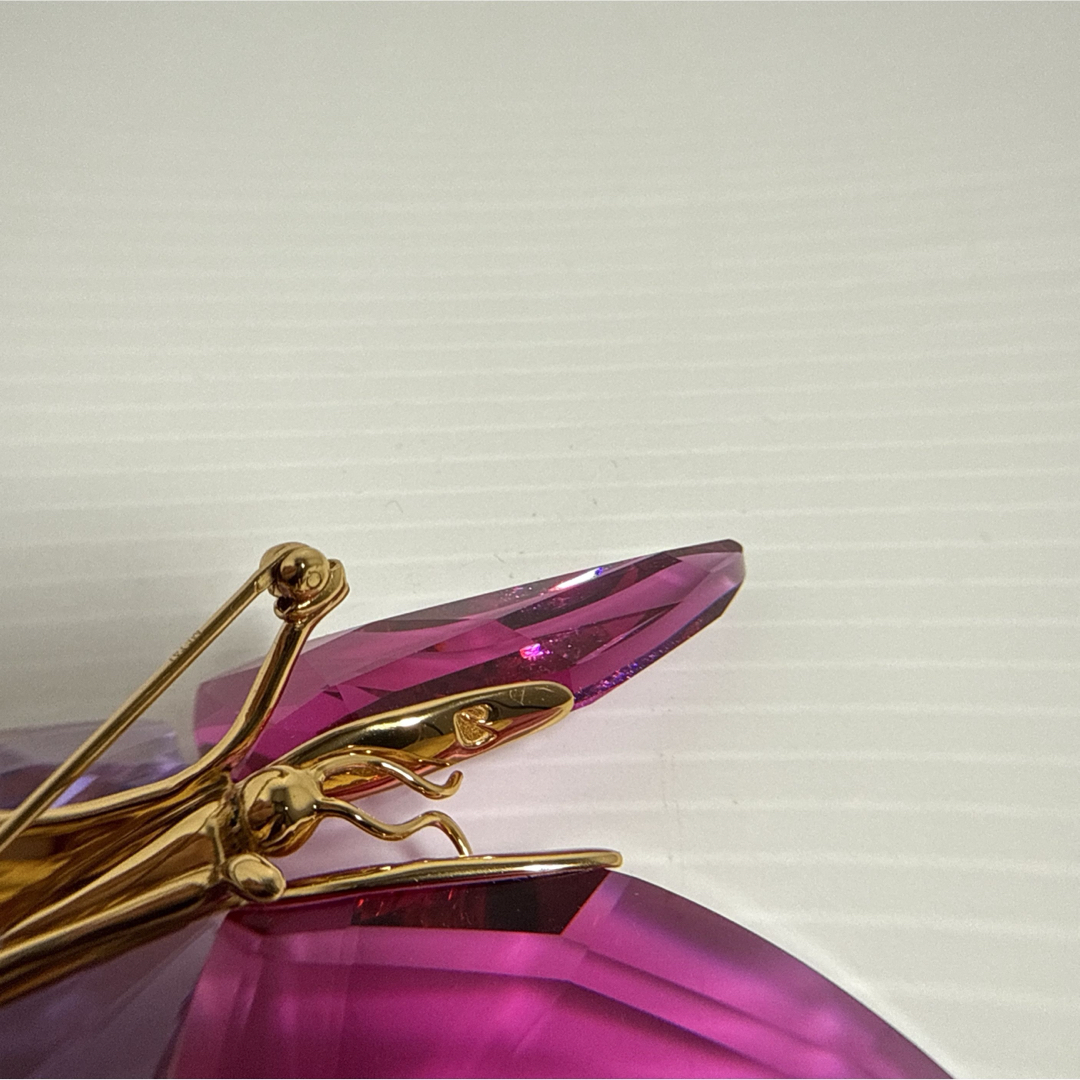 レア！スワロフスキー ブローチ 蝶 バタフライ 2004年 廃盤 シルバー925