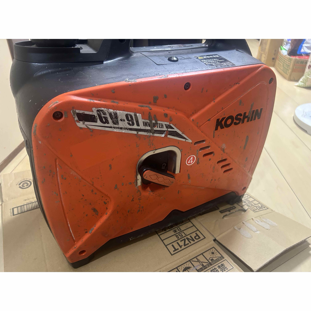 KOSHIN - 【実働整備済品】KOSHIN 工進 GV-9iポータブルインバーター