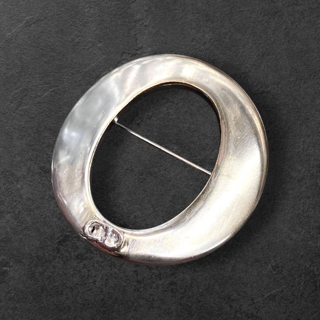 Christian Dior - Dior CDロゴ オーバル シルバーブローチ 222の通販