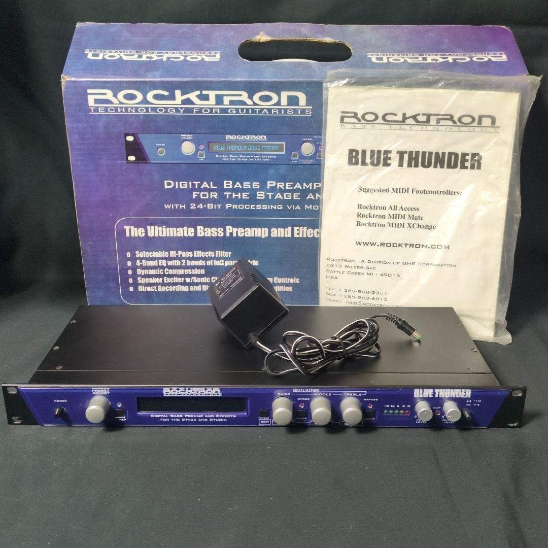 ROCKTRON Blue Thunder Bass Preamp