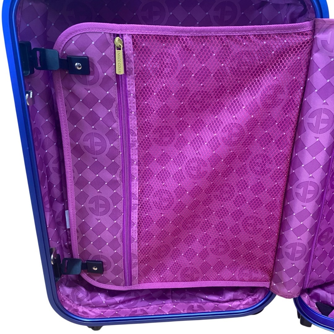 ≪40L≫ENRICO COVERIハンドキャリー ダークグレーECL-004