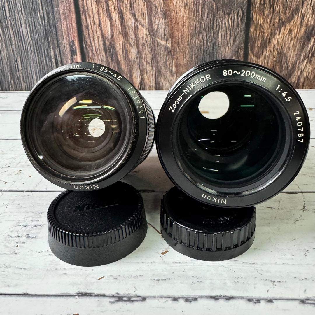 Nikon ニコン FA MD-15 レンズ3個 スピードライト ケース付