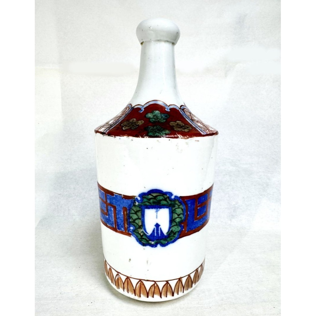 時代物 呉須赤絵大徳利 歴史有る年代物 入手困難 骨董 古美術 WWTT221