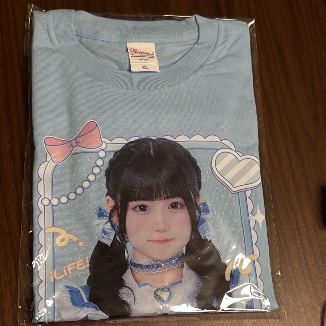 iLiFE! 武道館 ONELiFE! くじA賞 虹羽みに 実写Tシャツ