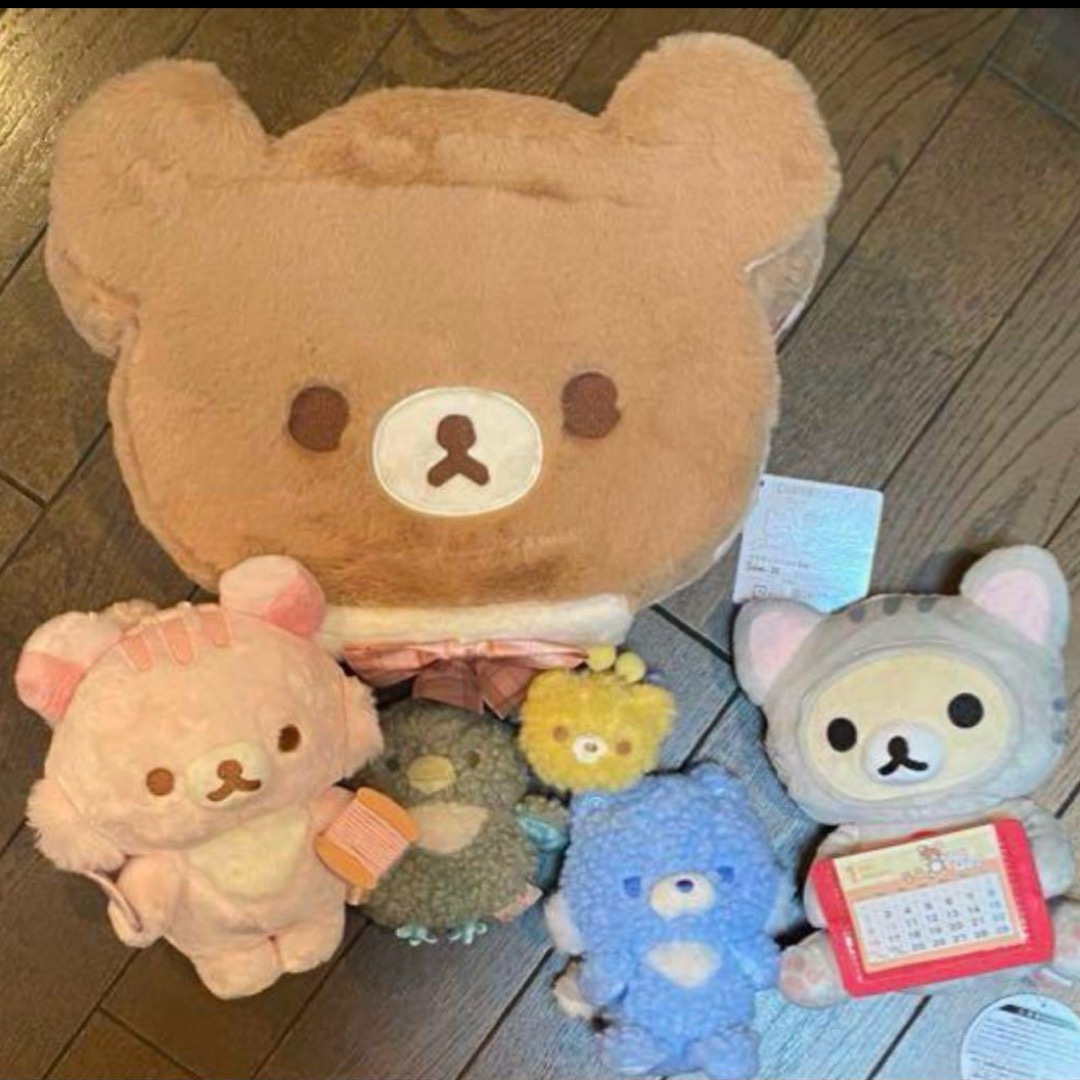 受注限定品】サクラノコリス裁縫セットぬいぐるみ などリラックマ