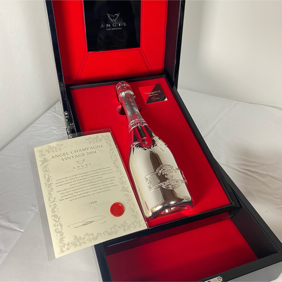 エンジェル シャンパン プラチナ ヴィンテージ 2004 ケース付き 180