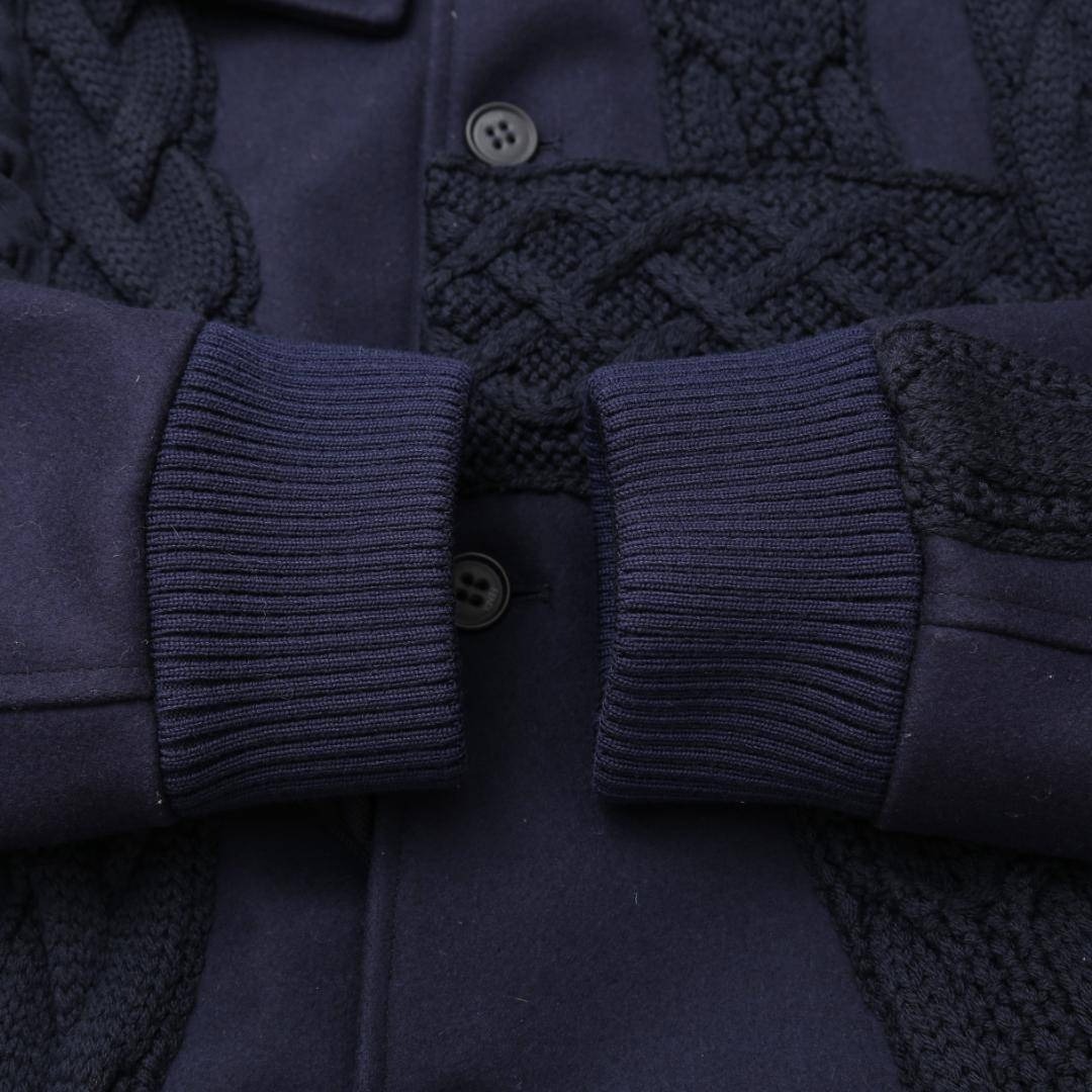 FENDI - フェンディ 16AW 国内正規品 ニット切替 カシミヤ混ウール