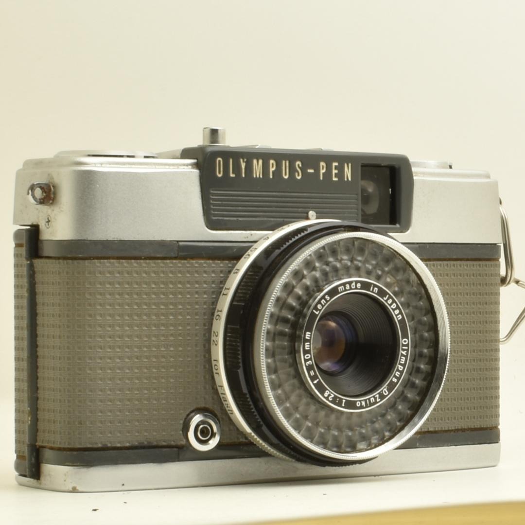 OLYMPUS PEN EES-2 30mm F2.8 AE 赤ベロOK