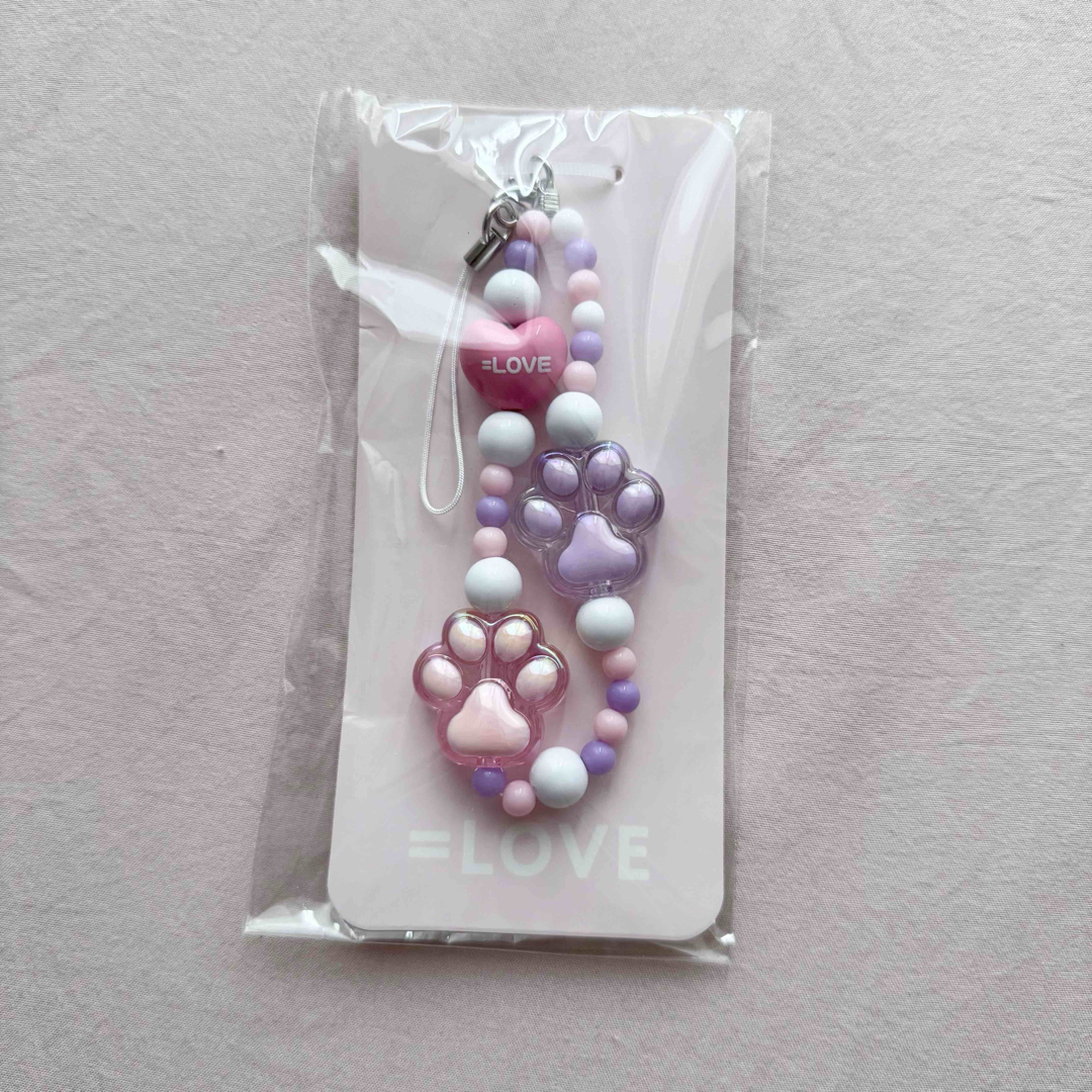 LOVE イコラブ 衣装モチーフビーズストラップ 猫衣装