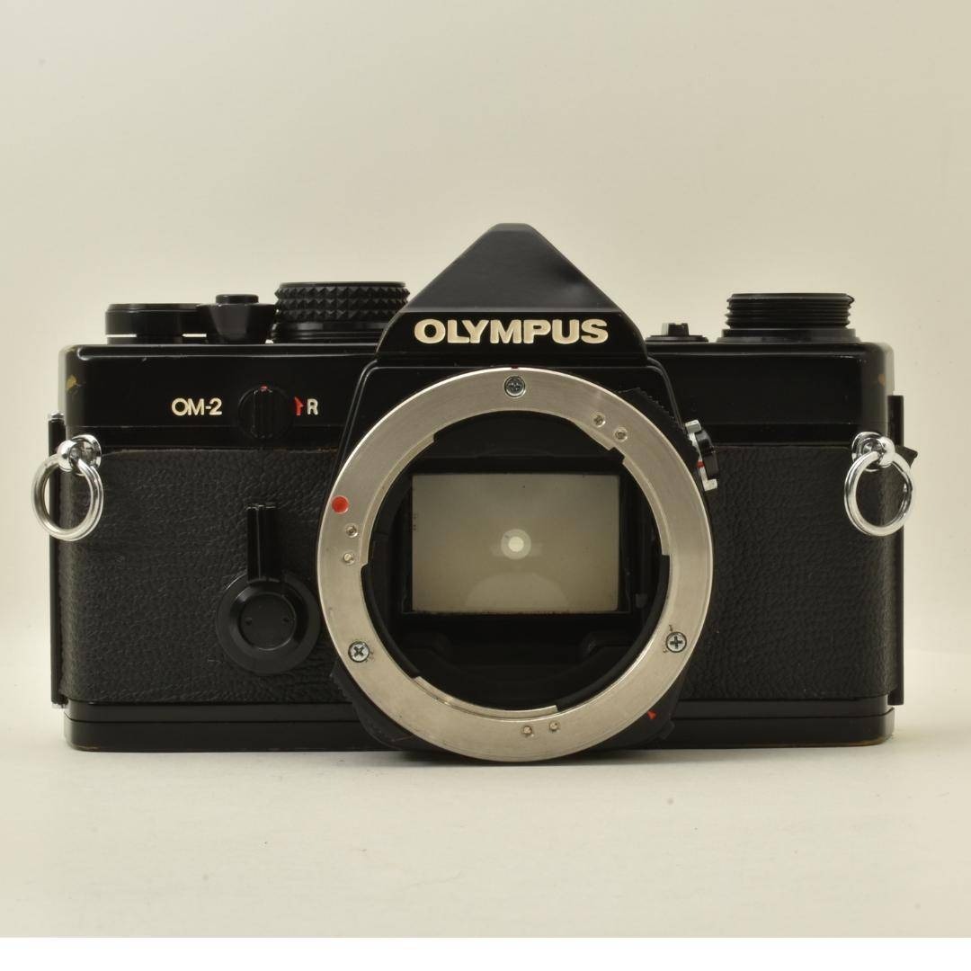 整備済 Olympus OM-2 Black 50mm F1.8 露出計OK