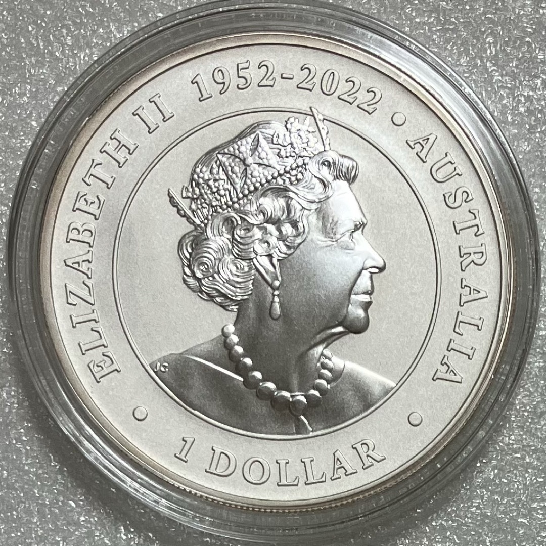 2023 オーストラリア コアラ 1オンス銀貨 カプセル入り やや変色あり