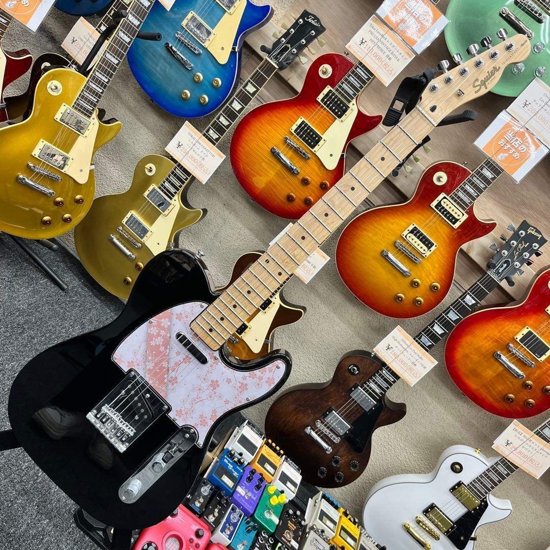 11374】Squier by Fender 桜柄 花柄 和柄