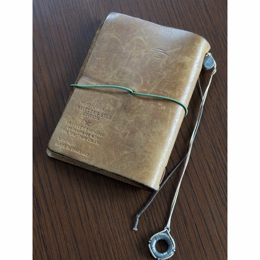 トラベラーズノート/レザー/スターエディション/5周年/パスポート