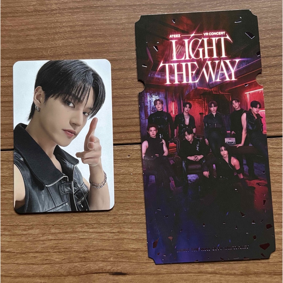 ATEEZ - ATEEZ VRコンサート LIGHT THE WAY 特典トレカ ウヨンの通販
