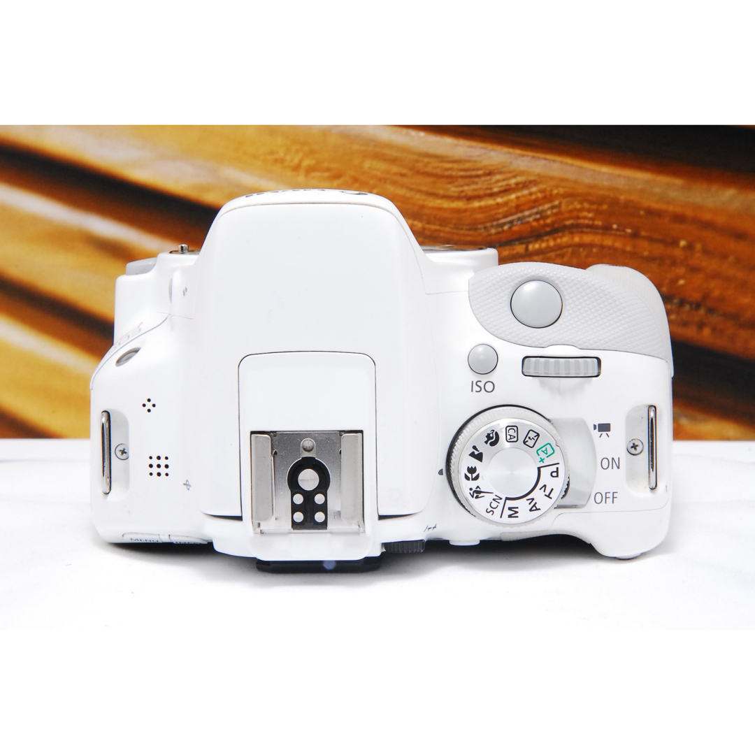 人気のホワイト！ Canon EOS kiss X7 スマホ転送 STMレンズ