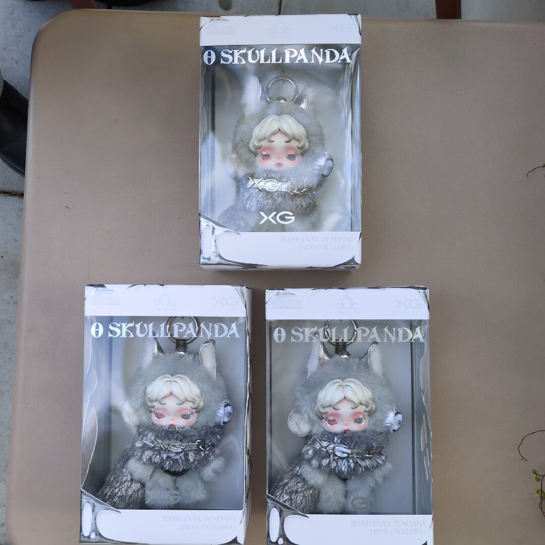 POP MART SKULL PANDA XGコラボ スカルパンダ 3個セット