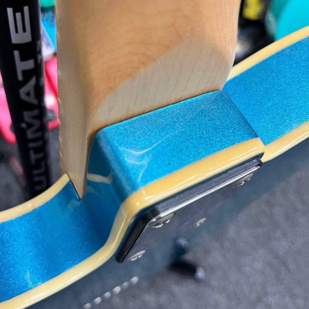 11402】Bacchus メタリックブルー バインディング