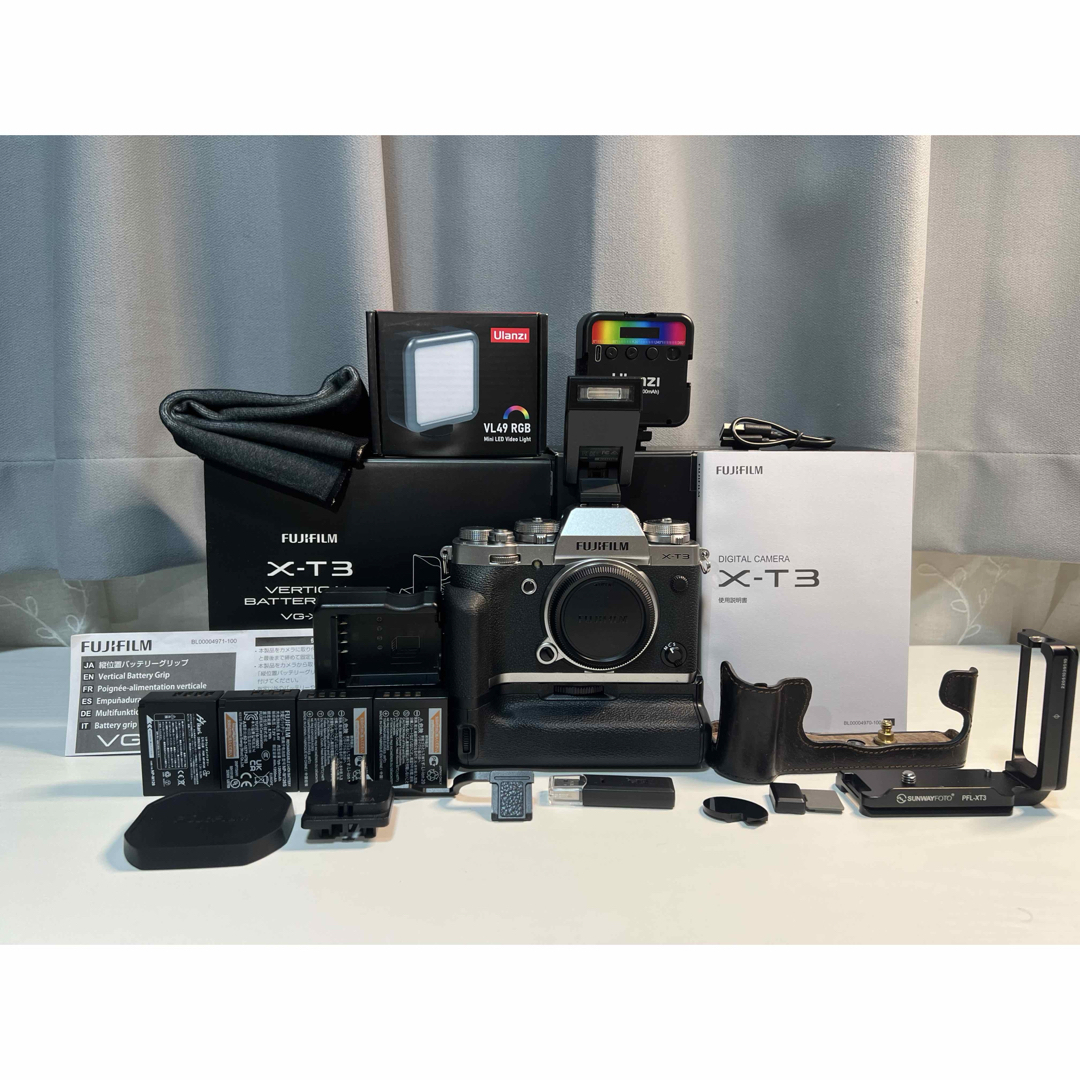 超豪華！FUJIFILM X-T3 本体 + 付属品【動作確認済】