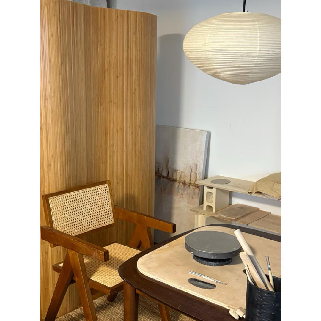 Artek風 ウッドカーブ パーテーションの通販 by MM's shop｜ラクマ