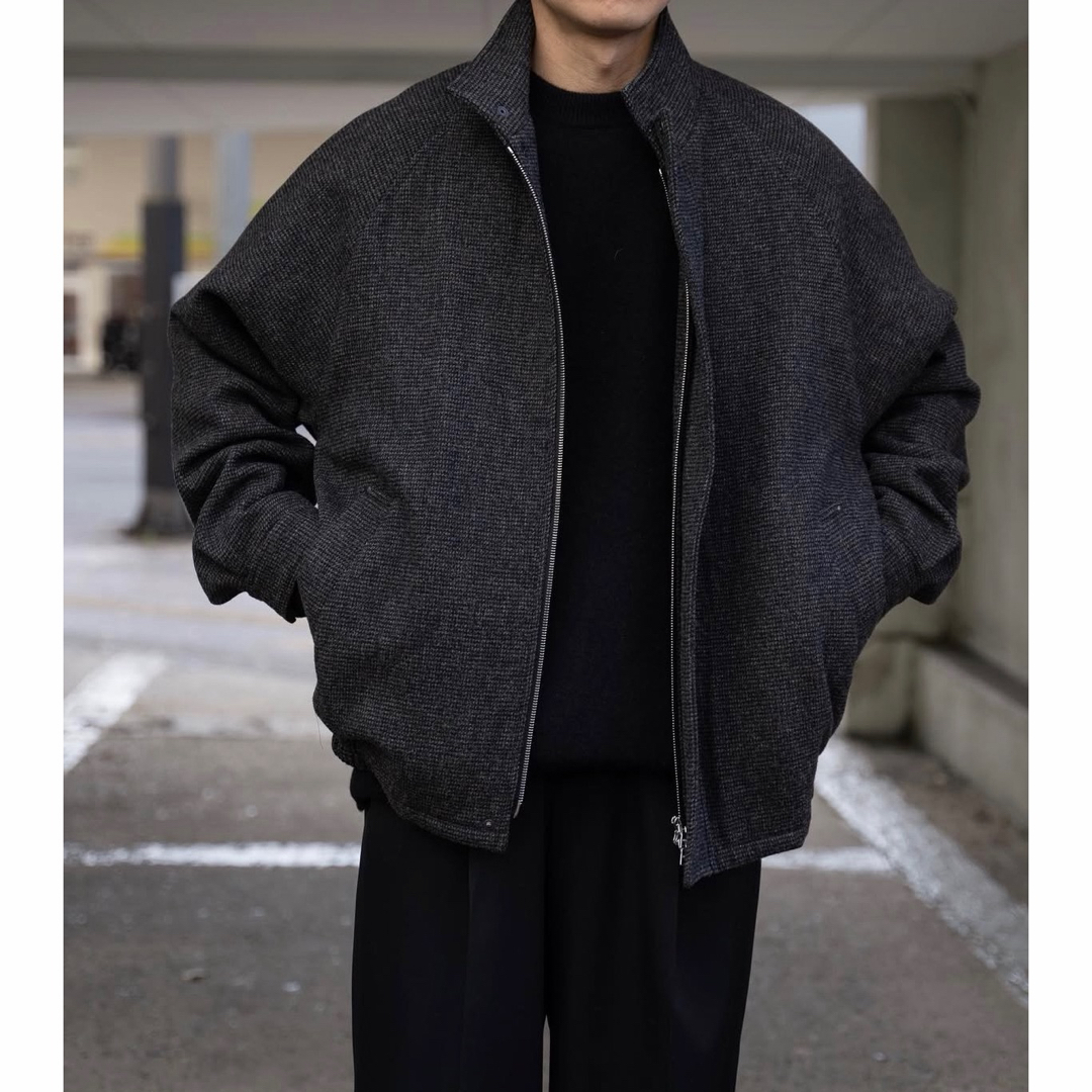 ssstein STAND COLLAR ZIP BLOUSONシュタイン