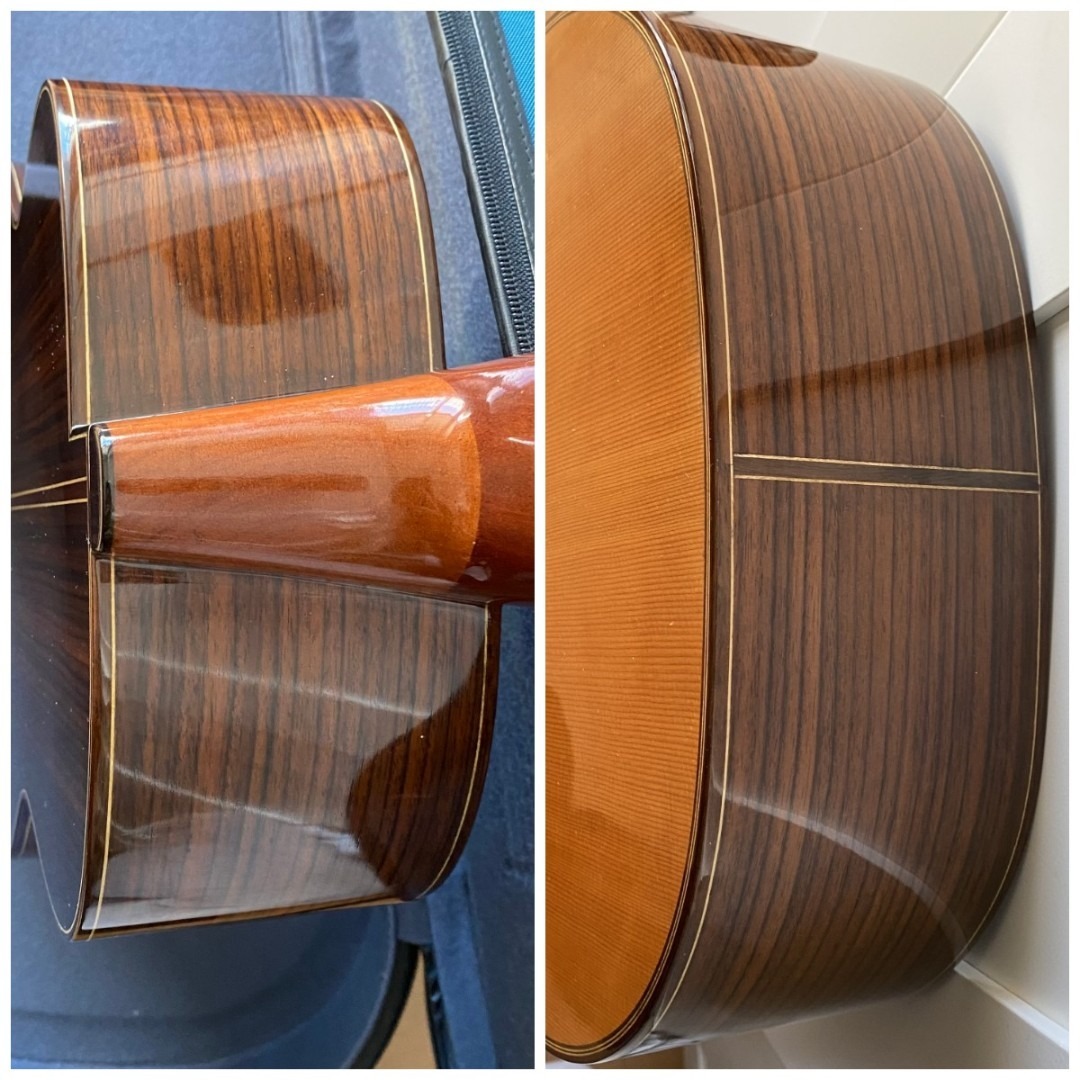 名器】茶位幸信 日本製 アルトギター NO.10 530mm 杉