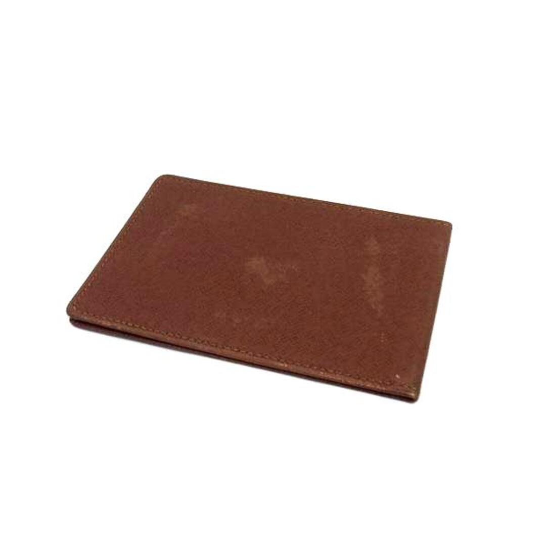 Louis Vuitton カードケース ブラウン/レッド Louis Vuitton カード