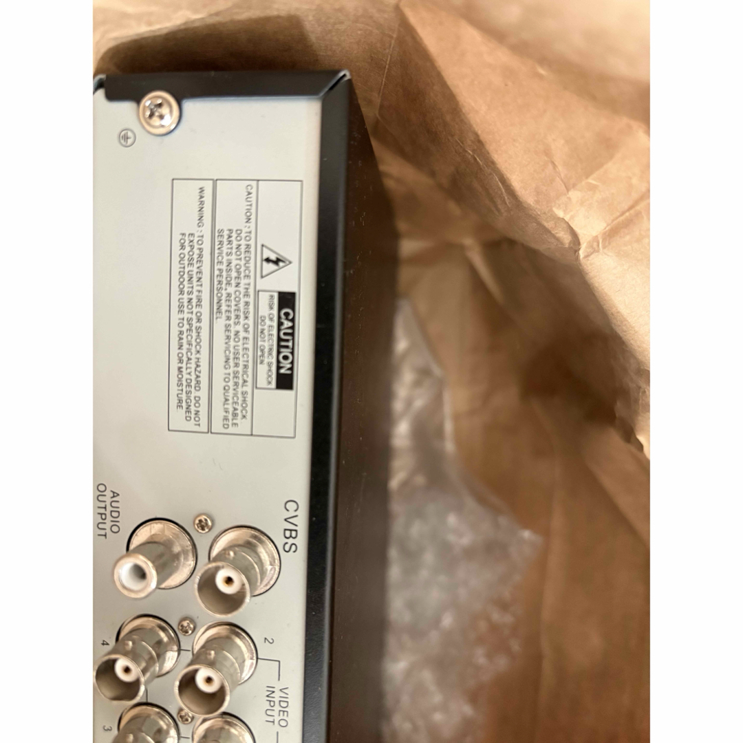 WTW ビデオレコーダー 4TB セット カメラ ケーブルセット不具合確認