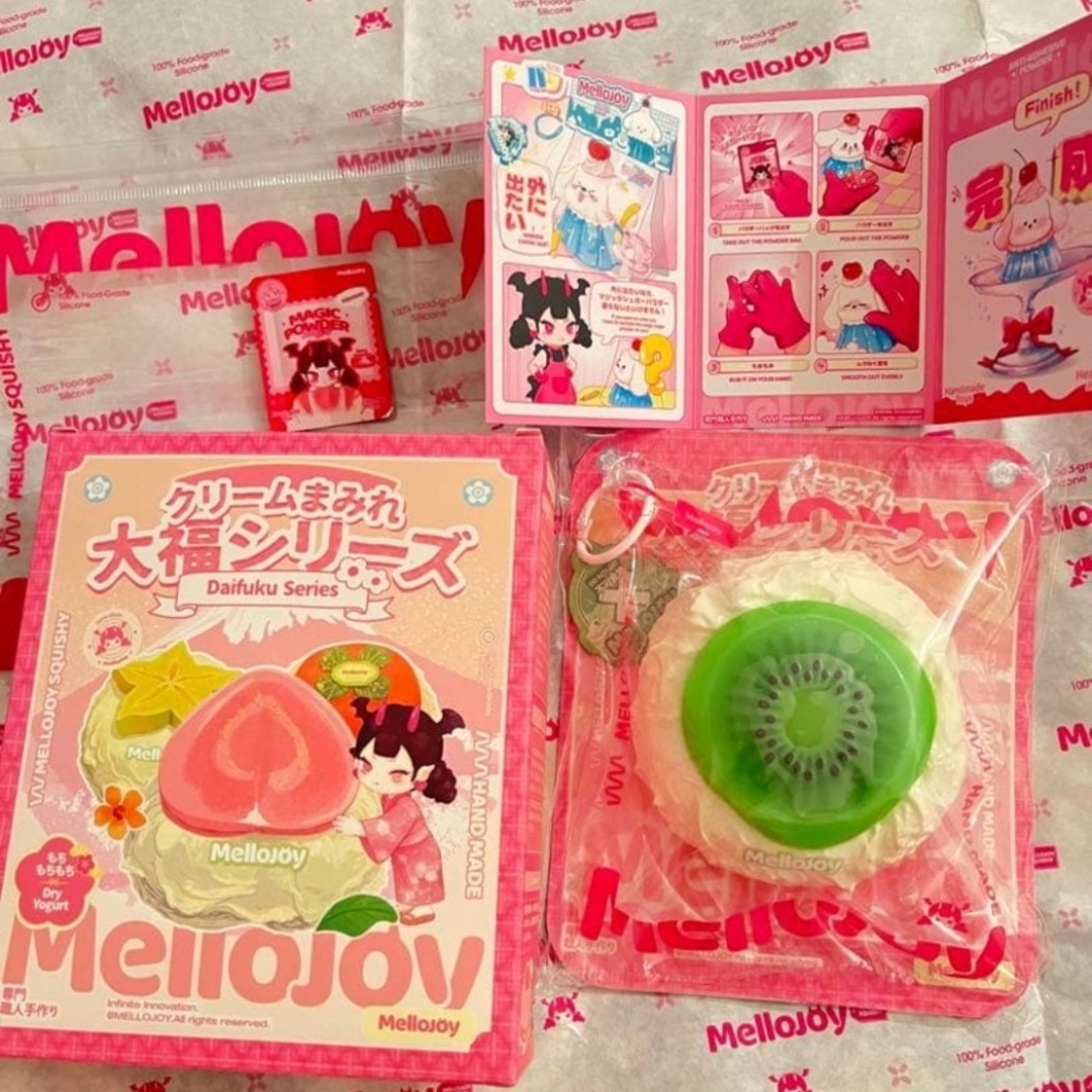 mellojoy クリーム大福 キウイ メロジョイ スクイーズの通販 by 即日