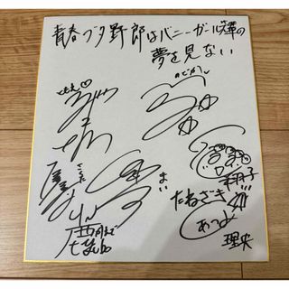 魔法少女まどかマギカ 加藤英美里、水橋かおり 直筆サイン入ポスターの