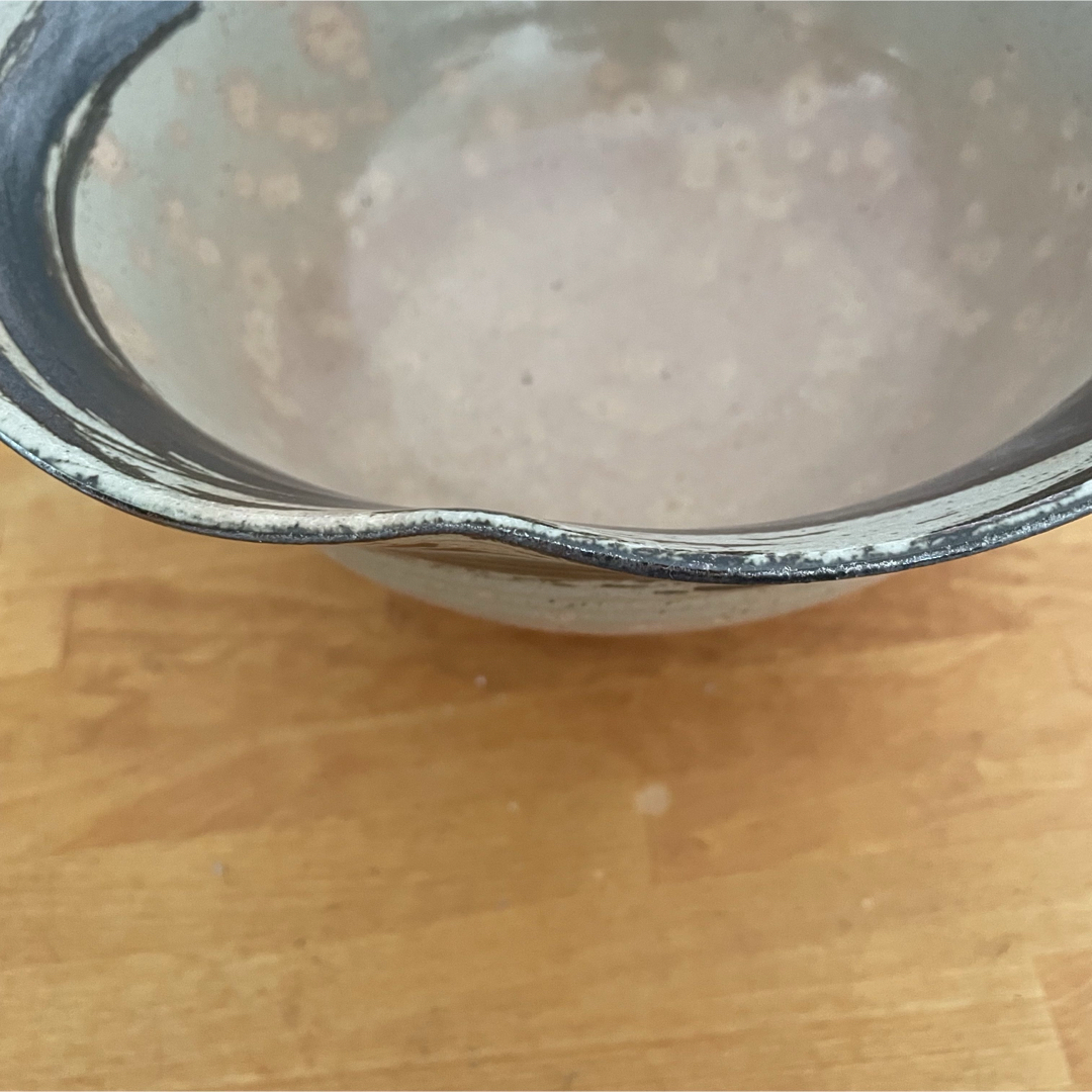 鉄刷毛目 大皿 新品