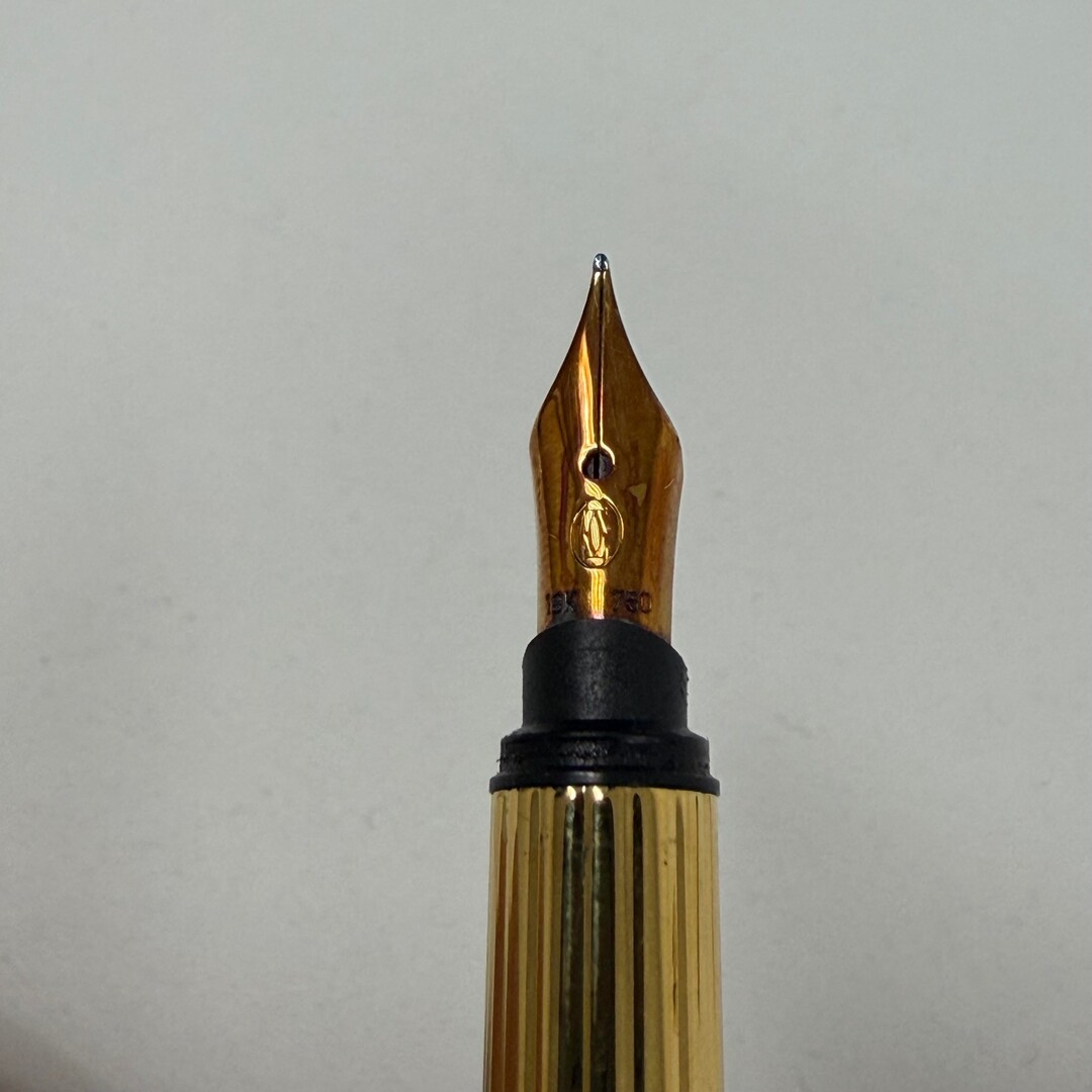Cartier - k18 Cartier カルティエ トリニティ ペン先 18K 750 万年筆