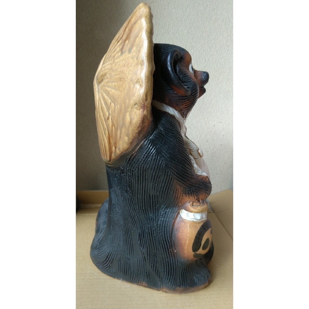 信楽焼 宗陶苑 夫婦たぬき 高さ約32cm