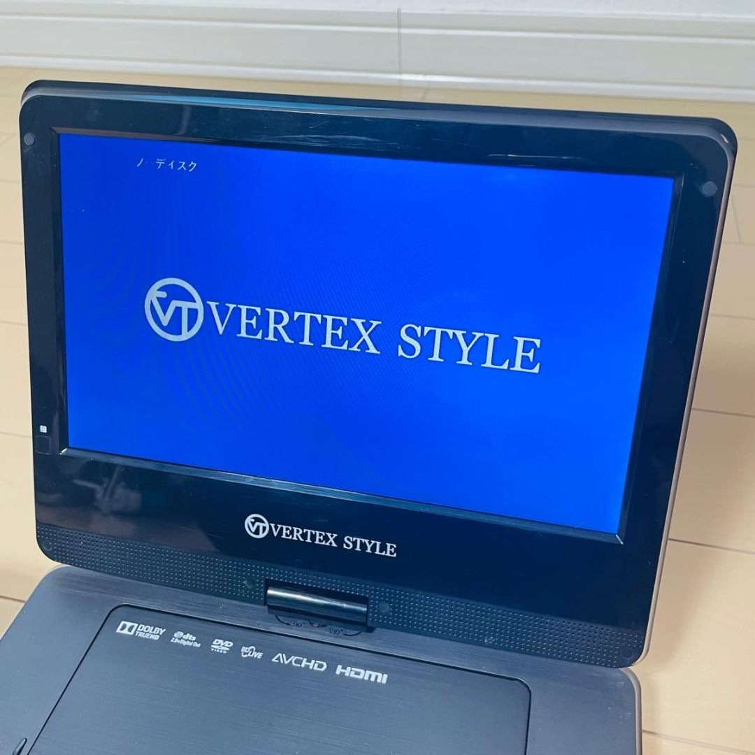VERTEX STYLE PBD-V003 ポータブルブルーレイプレーヤー VERTEX STYLE