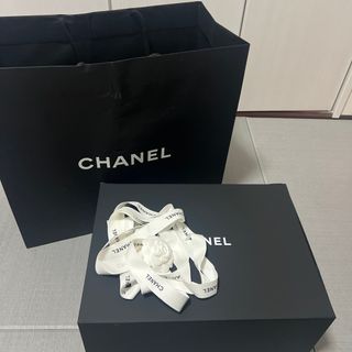 CHANEL マグネットタイプ 大！空箱(カメリア.リボン付き) CHANEL