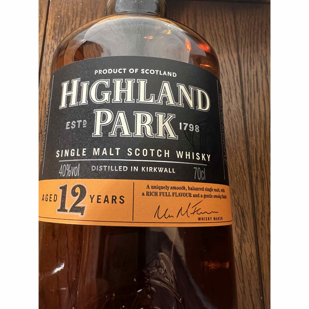 終売品 貴重】ハイランドパーク12年 旧久ラベル 700ml 酒