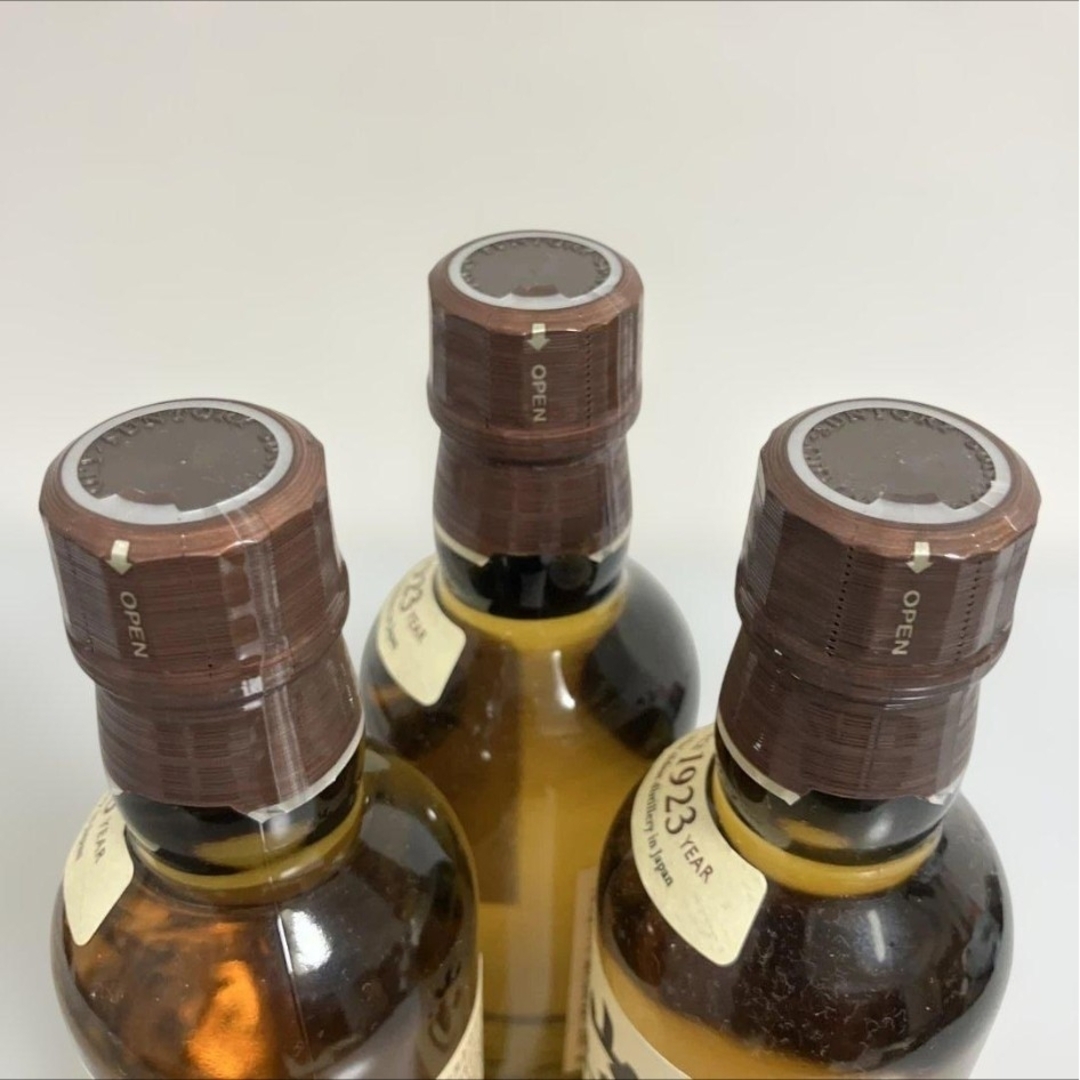 サントリー 山崎 シングルモルト ウイスキー 180ml 3本セット
