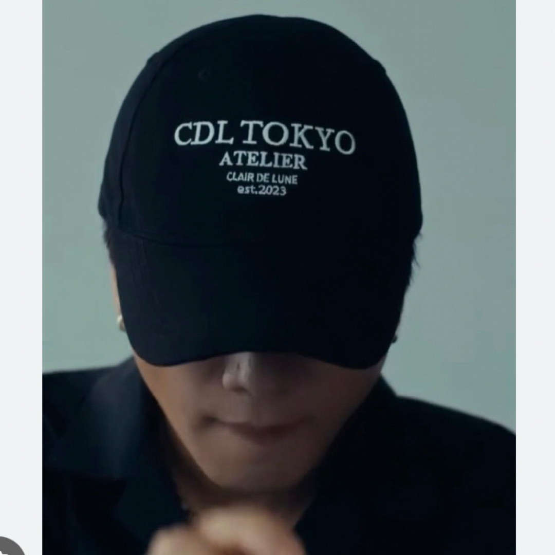 新品】CDL TOKYO Atelier キャップ 黒 Sサイズ