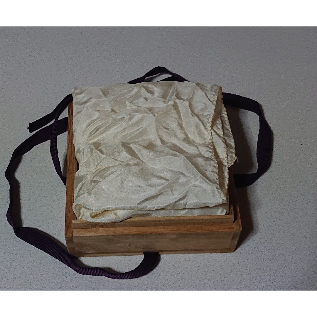 ヴィンテージ 銅製茶托 5枚セット 木箱付き