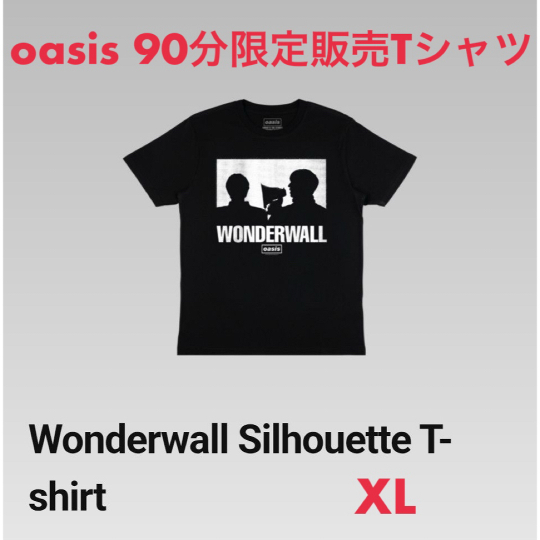 Oasis オアシスWonderwall 30周年記念 限定Tシャツ XL