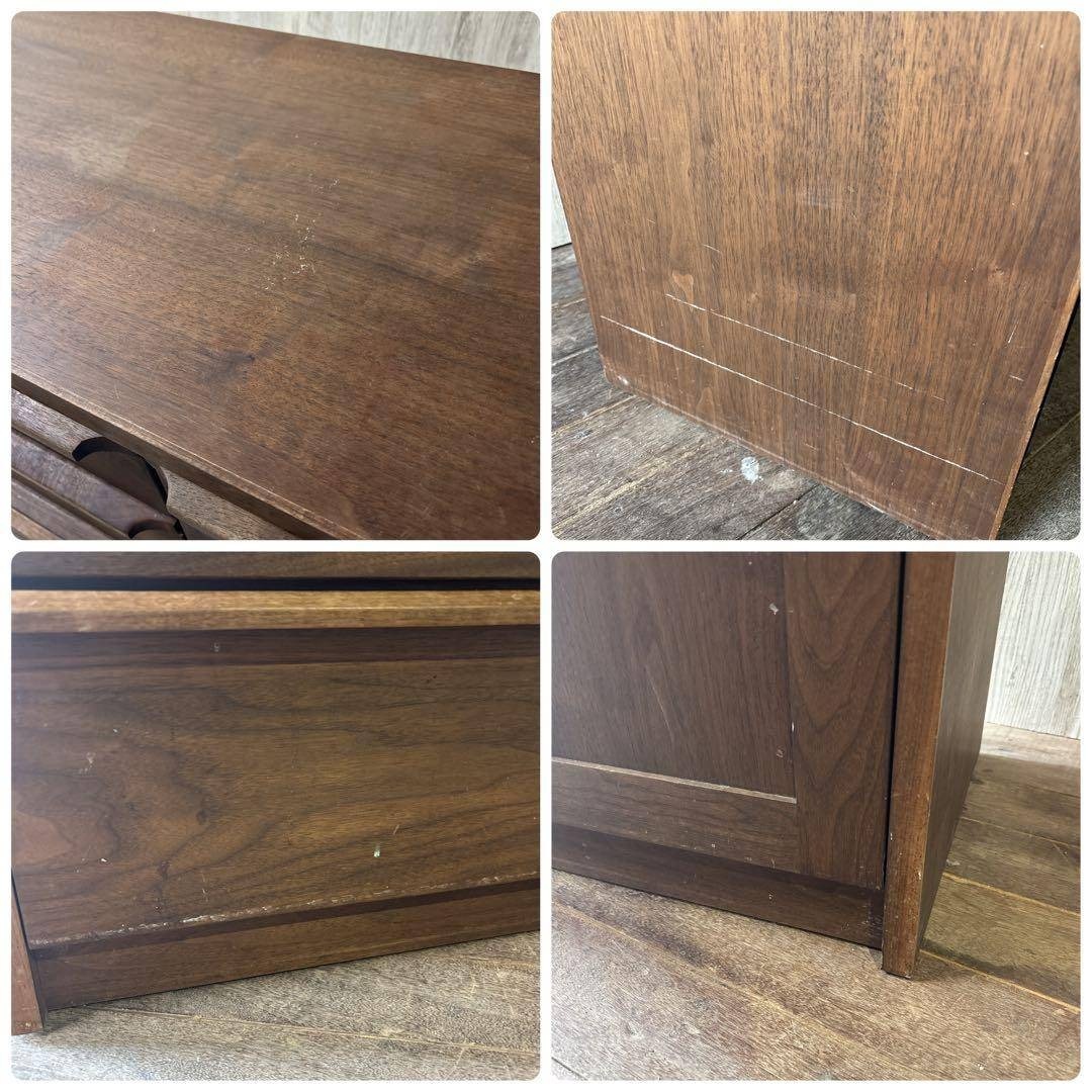 木製キャビネット カウンターボード ウォールナット チェスト 天然木