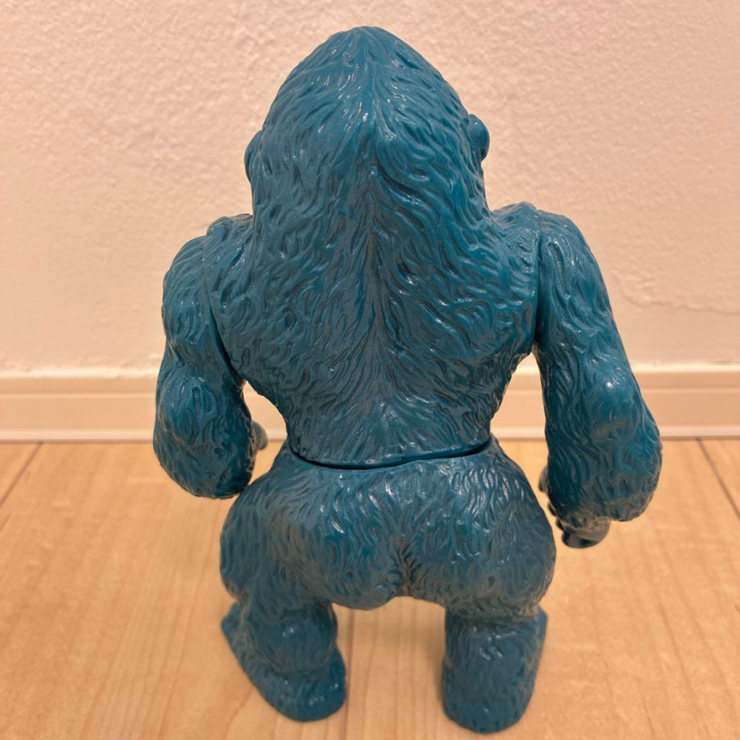 マルサン ウルトラ怪獣シリーズ ジャイアントゴリラ 復刻 ソフビ 青 ブルー