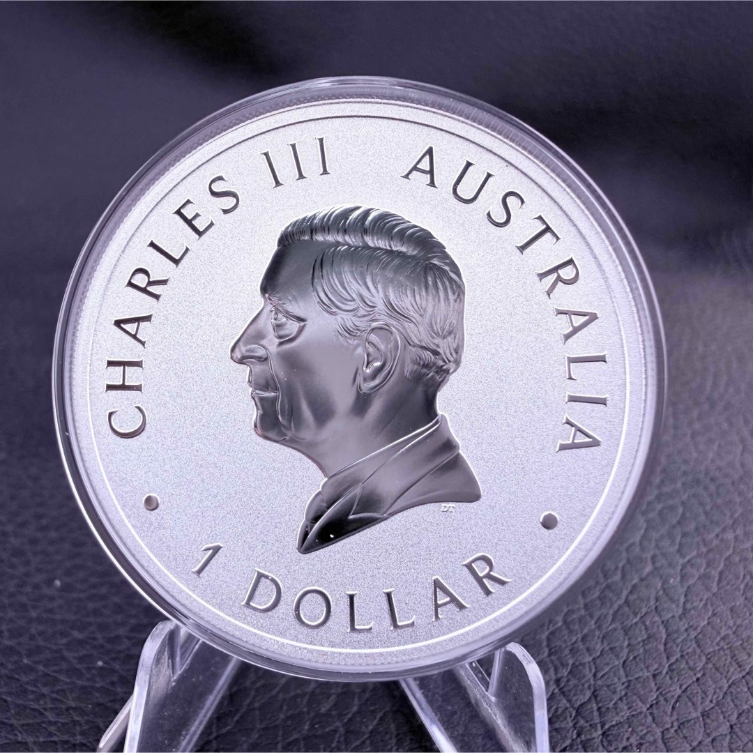 銀貨 ブランビー 野生馬 カラー プルーフ 純銀 保証書 1500枚限定