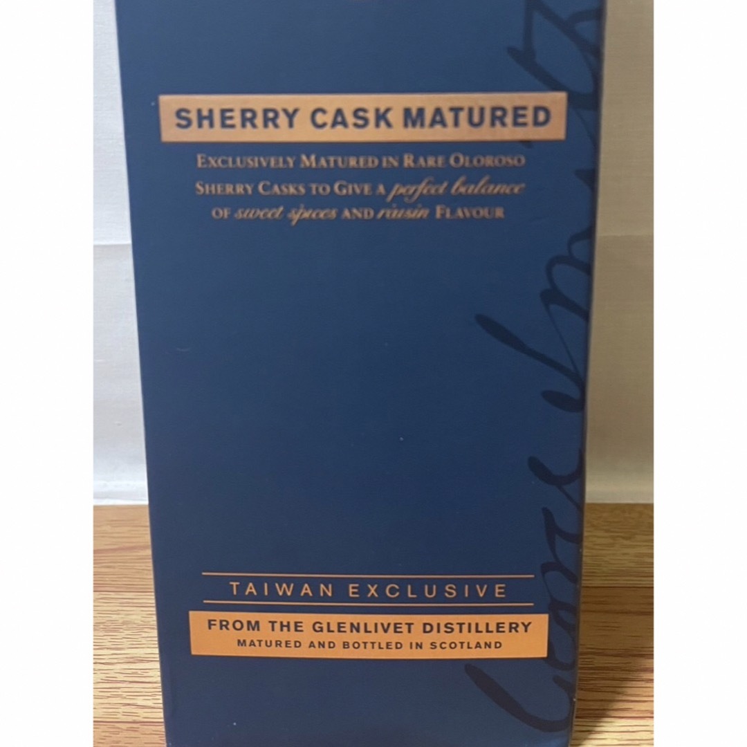 台湾限定 グレンリベット15年 シェリーカスク 700ml 40% 箱付きの通販