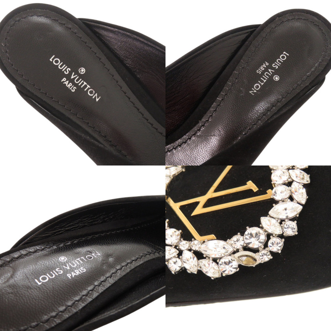 LOUIS VUITTON - 美品 ルイ ヴィトン ロゴ サイズ34 1/2 スエード